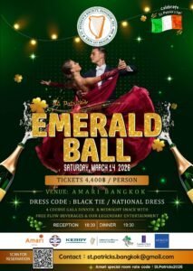 Emerald Ball 2026 Bangkok St. Patrick's Day