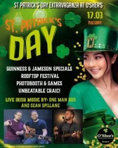 O'Shea's St. Patrick's Day 2026 Bangkok