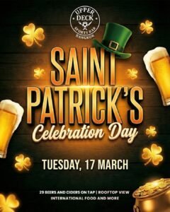 Upper Deck St. Patrick's Day bangkok