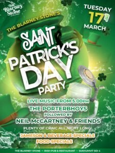 Blarney Stone St. Patrick's Day 2026 Bangkok