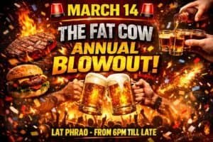 Fat Cow annual blow out