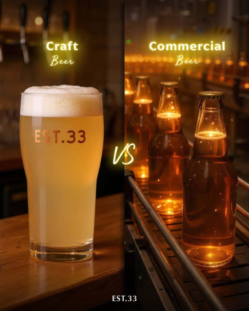 EST.33 craft vs commercial