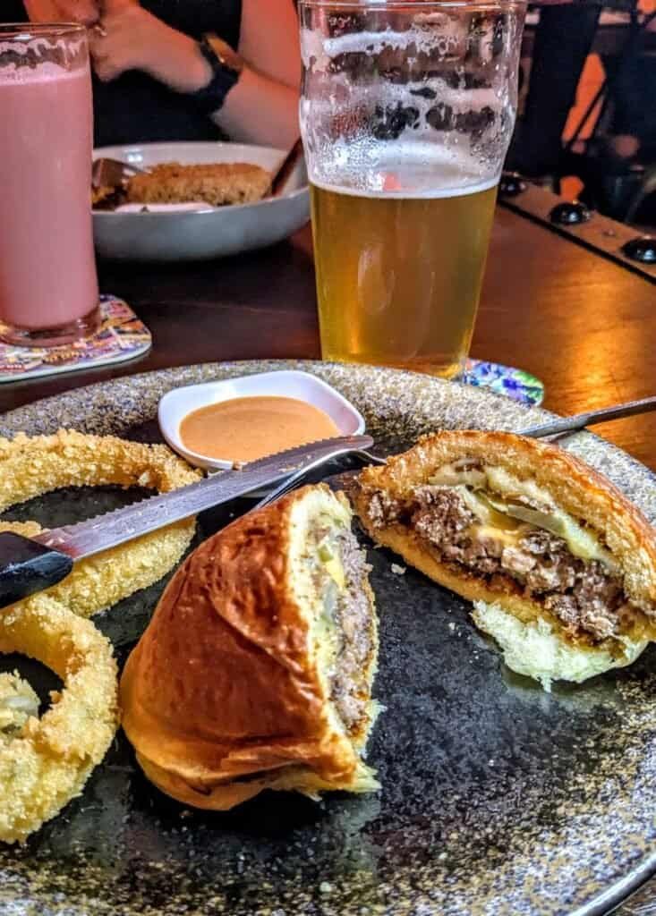 Ox Burger and Beer pairings