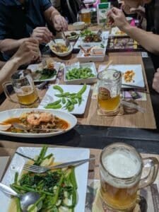 Tawandang Brewery foods