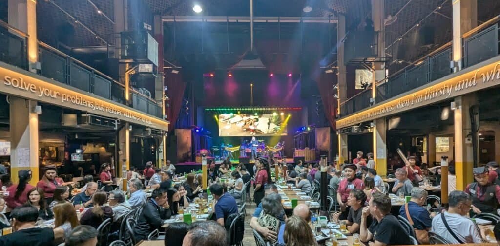 Tawandang German Brewery stage