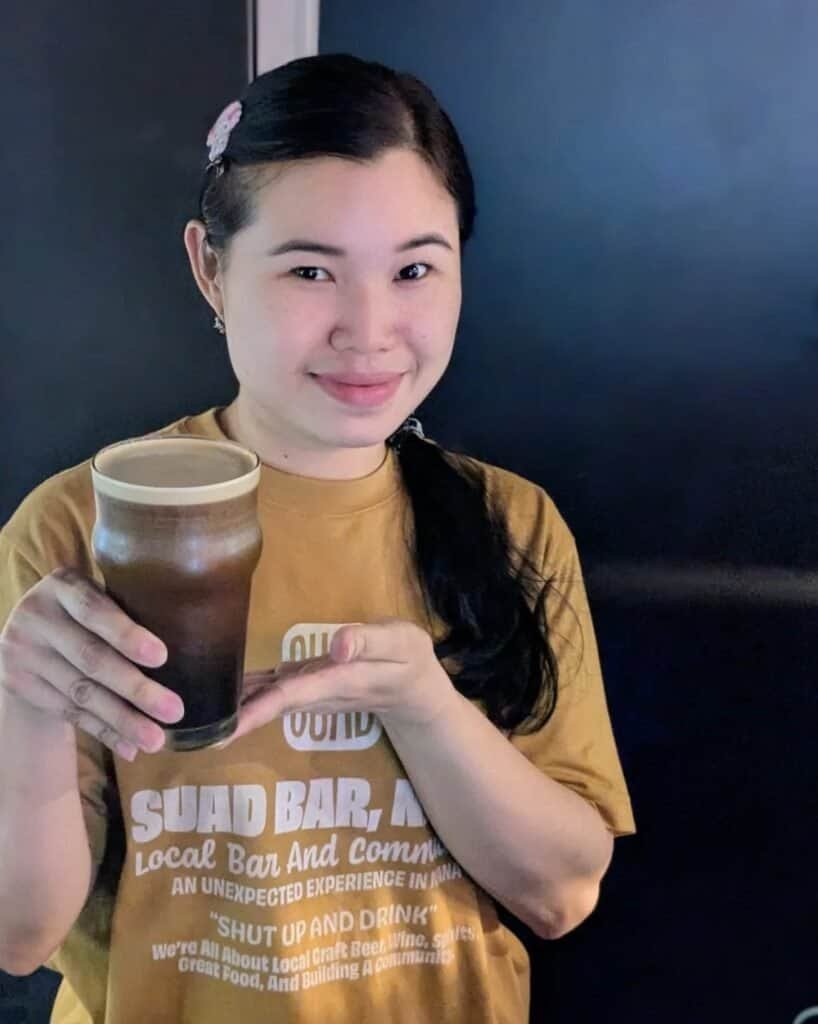 Nitro stout at SUAD bar