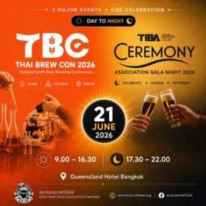 Thai Brew Con and TIBA in Bangkok 2026