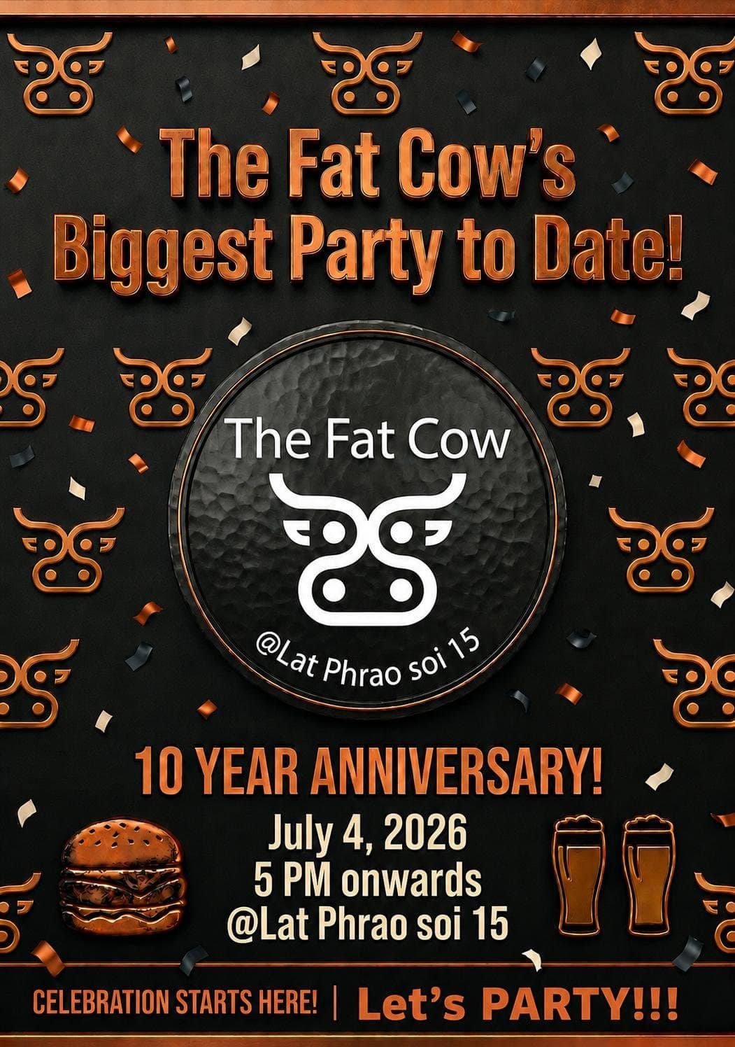 Fat Cow’s 10 Years