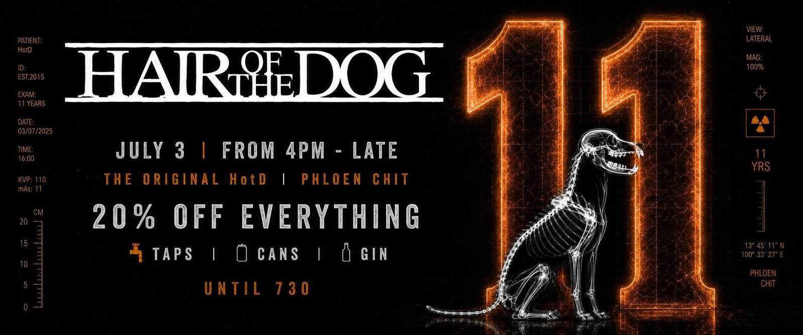 Hair of the Dog 11th