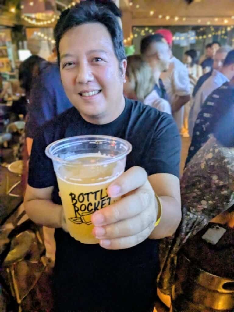 Toon of Sandport brewing at BR Tap Takeover Fest