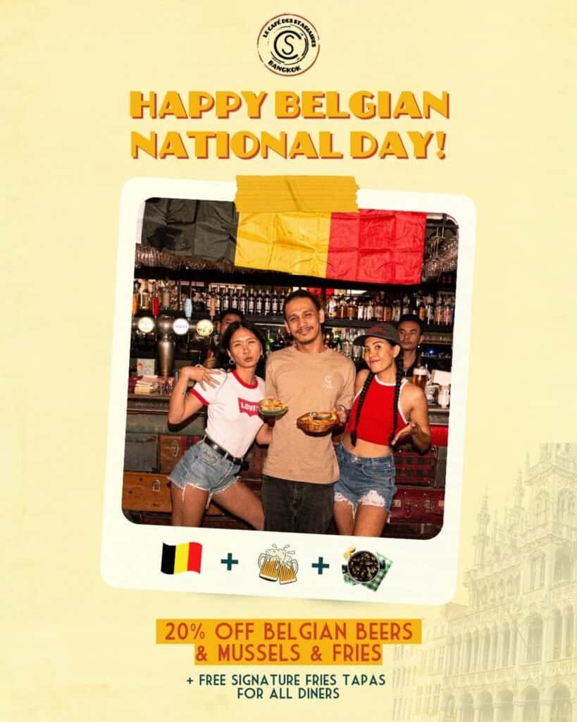 Belgian National Dar - Le Café des Stagiaires - Bangkok