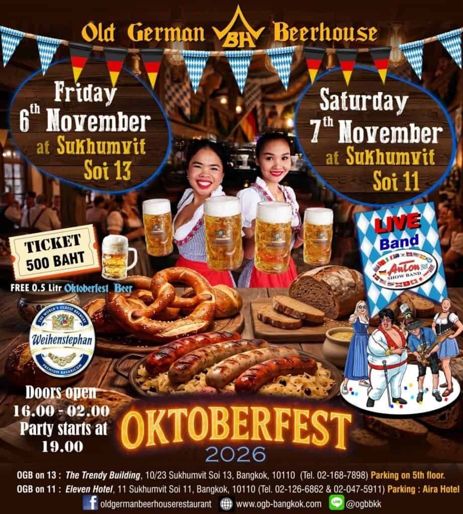 Oktoberfest at Old German Beerhouse 2026
