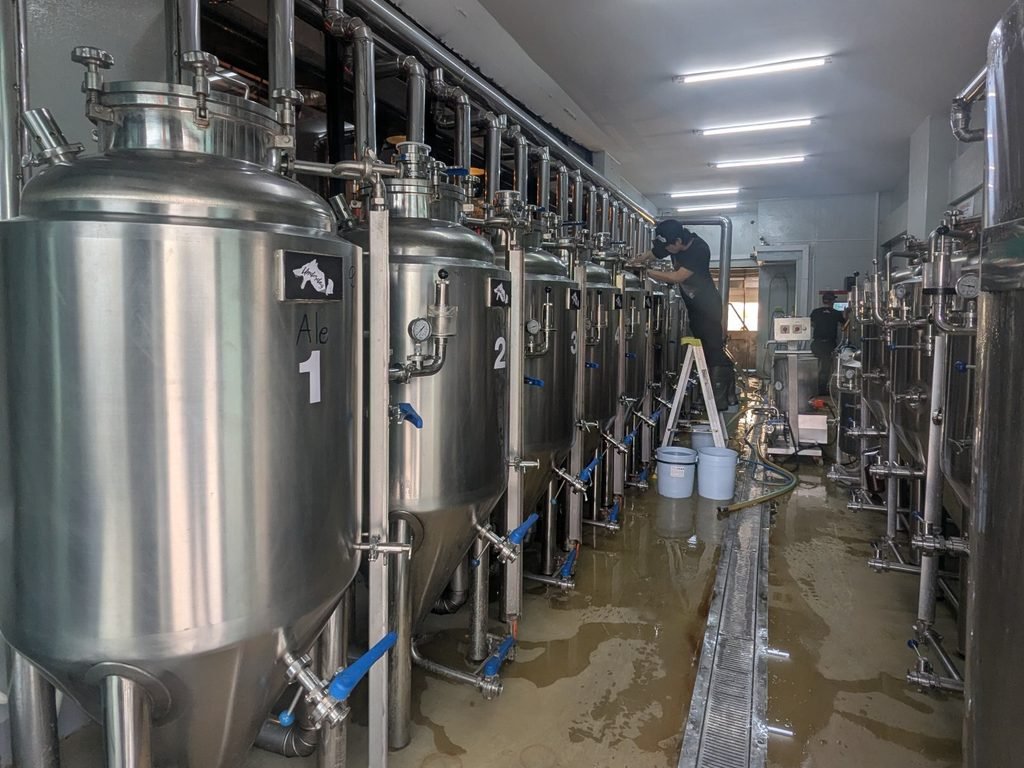 brew house at Underdog Microbrewery Brew Pub