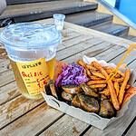 Food and drink at Fermentation bar at Cloud 11