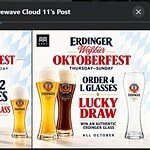 Erdinger Oktoberfest at Brewave Cloud 11