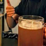 Mikkeller Oktoberfest Weekend - mug and thumbs